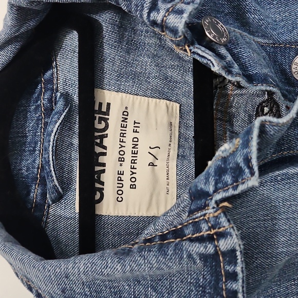 Adorable Garage jean jacket size s - Picture 3 of 3